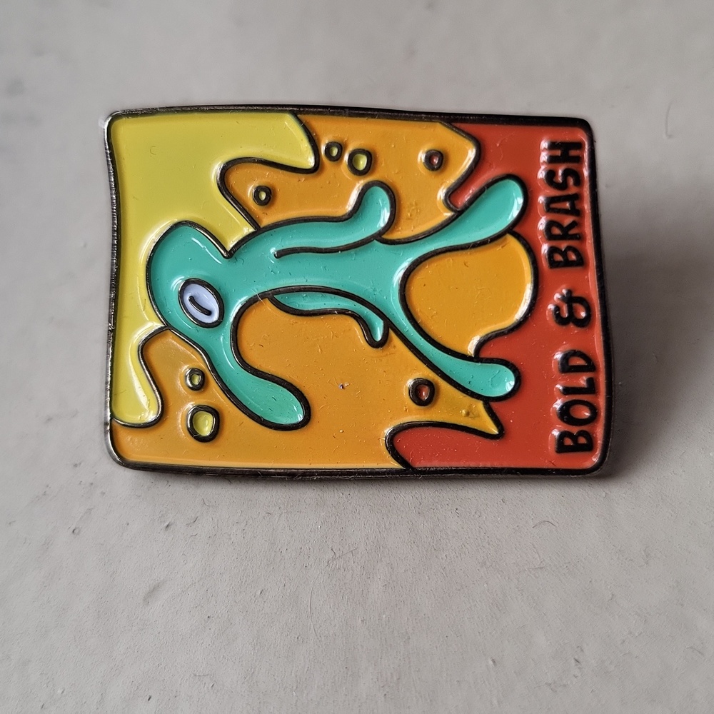 Bold and Brash Squidward (SpongeBob) enamel pin
